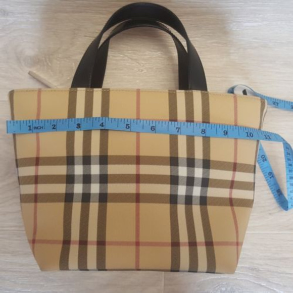 Burberry PVC Canvas Shoulder Bag - Picture 2 of 8